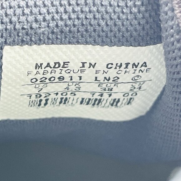 Nike Shoes Womens Size 7 White Blue Lady Comfort Golf Spiked Sneakers Lace Up - Picture 10 of 11